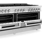ZLINE Appliance Package - 60 In. Dual Fuel Range, Microwave Oven, Range Hood in Stainless Steel, 3KP-RARHMWO-60
