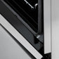 ZLINE Autograph 30" 4.0 cu. ft. Legacy Dual Fuel Range with 4 Burner Gas Cooktop and Electric Convection Oven in Satin Stainless Steel and Polished Gold Accents, RASZ-SN-30-G