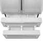 ZLINE 5-Piece Appliance Package - 30 In. Gas Rangetop, Range Hood, Refrigerator, Dishwasher and Wall Oven in Stainless Steel, 5KPR-RTRH30-AWSDWV