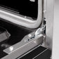ZLINE 30" 4.2 cu. ft. Classic Dual Fuel Range with 4 Burners in Stainless Steel with Black Matte Door, CDR-BLM-30