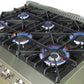 FORNO Appliance Package - 36 Inch Gas Range, Wall Mount Range Hood, Microwave Drawer, AP-FFSGS6244-36-W-3