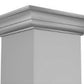ZLINE Crown Molding 6 for Wall Range Hood Stainless Steel, CM6-455/476/477/667/697