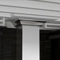 ZLINE 48 in. Convertible Vent Wall Mount Range Hood in Stainless Steel with Crown Molding, KBCRN-48