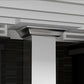 ZLINE 42 in. Convertible Vent Wall Mount Range Hood in Stainless Steel with Crown Molding, KBCRN-42