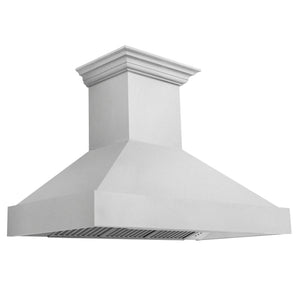 ZLINE 48" Satin Stainless Steel Wall Mount Range Hood, 8654SN-48