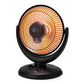 800/400W Radiant 14" Dish Heater, Black