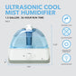 1.3 Gallon Table-Top Ultrasonic Cool Mist Humidifier with Night Light