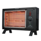 1500/1250W Radiant 11" Heater, Black