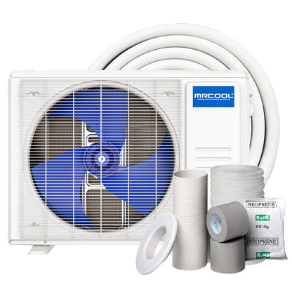 MRCOOL 5th Gen Advantage 12,000 BTU Condenser with 16ft. Line Set 230V (HVAC Technician Required), A-12-HP-C-230D-O