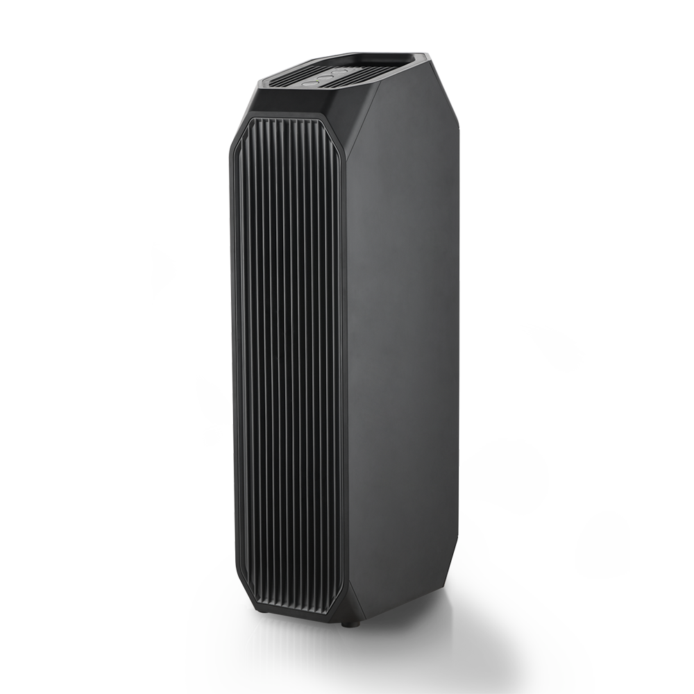 3-in-1 Air Purifier with UVA LED Light, HEPA and Activated Carbon Filters