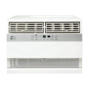 8,000 BTU 115V Cool/Heat Window Air Conditioner with 3,500 BTU Electric Heat, Follow-Me Remote Control