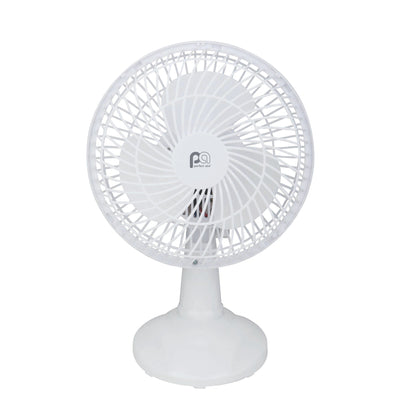 2-in-1 6" Clip-On Fan with Table Top Adapter and Fully Adjustable Fan Head