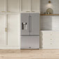 THOR Kitchen 36" 28.9 cu. ft. French Door Standard Depth Refrigerator with Water Dispenser and Dual Ice Maker, TRF3628FFD