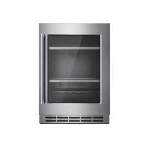 THOR Kitchen 24" 5.2 cu. ft. 113 Can Undercounter Beverage Cooler with LED Lights, TBR24US