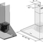 ZLINE 30 in. Convertible Vent Wall Mount Range Hood in Stainless Steel with Crown Molding, KL2CRN-30
