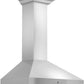ZLINE 48 in. Convertible Vent Wall Mount Range Hood in Stainless Steel with Crown Molding, KL3CRN-48