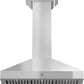 ZLINE 36 in. Convertible Vent Wall Mount Range Hood in Stainless Steel with Crown Molding, KL3CRN-36