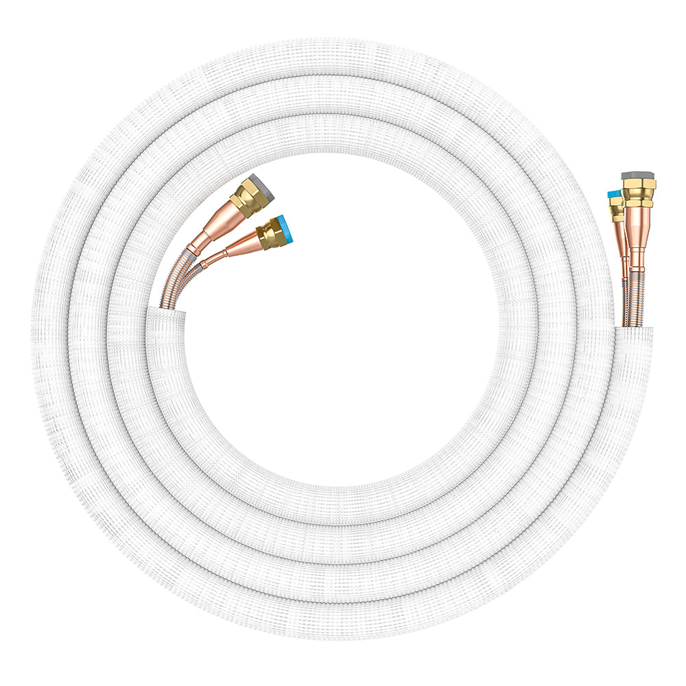 MRCOOL DIY® 5th Gen 25 ft. 3/8" x 5/8" Pre-Charged Quick Connect Line Set - R454B (for 24K & 36K Indoor Units)