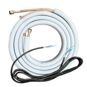MRCOOL Line Set 1/4" x 1/2" Flared Line Set with Communication Wire for MRCOOL 9K/12K Advantage and 18K Olympus Indoor Units