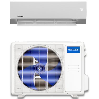 MRCOOL Olympus E Star 12,000 BTU Single Zone Mini Split with Wall Mount Air Handler and Heat Pump Condenser, O-ES-12-HP-230C-O1