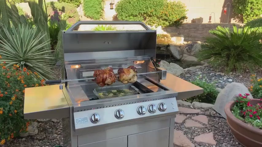 KoKoMo 4 or 5 Burner Grill Rotisserie Kit