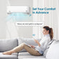 Senville LETO 9,000 BTU Single Zone Ductless Mini Split - 115V - 21.5 SEER2, SENL-09CD