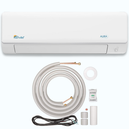 Senville AURA 24,000 BTU Multi-Zone Mini Split Wall Mount Air Handler, SENA-24HFMO-IZ