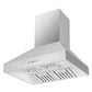 FORNO Appliance Package - 30" Gas Range, 30" Range Hood, 60" Refrigerator, Dishwasher, Microwave Drawer, AP-FFSGS6276-30-W-8