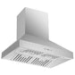 FORNO Package - 36" Electric French Door Range, Wall Mount Range Hood, Refrigerator, Dishwasher and Microwave, AP-FFSEL6917-36-5PK-1