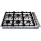 THOR 36 in. Drop-in Natural Gas Cooktop in Stainless Steel, TGC3601