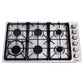 THOR 36 in. Drop-in Natural Gas Cooktop in Stainless Steel, TGC3601