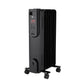 24" 600/900/1500W Digital Oil-Filled Heater with Remote