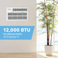 12,000 BTU 230V Energy Star Through-the-Wall Air Conditioner with Remonte Control for Spaces up to 550 Sq. Ft.