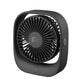 5" Rechargeable USB Fan with Adjustable Tilting Head and 3 Fan Speeds
