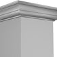 ZLINE 30 in. Convertible Vent Wall Mount Range Hood in Stainless Steel with Crown Molding, KBCRN-30