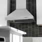 ZLINE 36 in. Professional Ducted Wall Mount Range Hood in Stainless Steel, 667-36