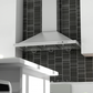 ZLINE 30 in. Convertible Vent Wall Mount Range Hood in Stainless Steel with Crown Molding, KBCRN-30