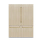 ZLINE 60 In. 32.2 cu. Ft. Panel Ready Built-In 4-Door French Door Refrigerator with Champagne Bronze Handles, RBIVZ-60-CB