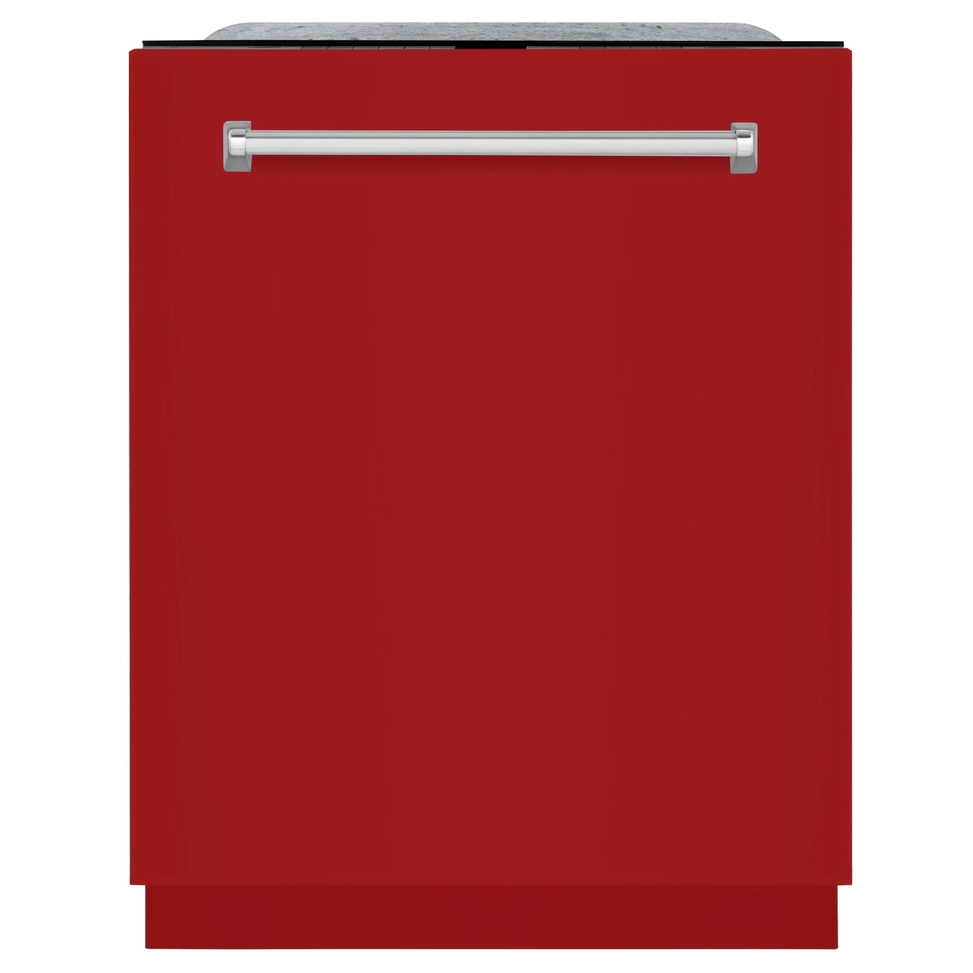 ZLINE 24 In. Monument Series 3rd Rack Top Touch Control Dishwasher in Red Gloss, 45dBa, DWMT-RG-24