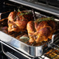 ZLINE 30" Autograph Professional True Convection Double Wall Oven with Air Fry and Self Clean in Satin Stainless Steel with Matte Black Handles, WADSZ-30-MB