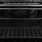 ZLINE 30" Autograph Professional True Convection Double Wall Oven with Air Fry and Self Clean in Satin Stainless Steel with Matte Black Handles, WADSZ-30-MB