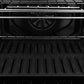 ZLINE 30" Autograph Professional True Convection Double Wall Oven with Air Fry and Self Clean in Satin Stainless Steel with White Matte Doors and Polished Gold Handles, WADSZ-WM-30-G