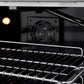 ZLINE Autograph 48" 6.7 cu. ft. Paramount Double Oven Gas Range with 8 Burner Cooktop in Satin Stainless Steel with White Matte Doors and Matte Black Accents, SGRSZ-WM-48-MB