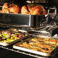 ZLINE 30" Autograph Double Wall Oven with Air Fry and Self-Clean in Stainless Steel with White Matte Door and Black Matte Handle, WADZ-WM-30-MB