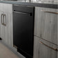 ZLINE 24 in. Top Control Dishwasher in Black Stainless Steel, DW-BS-24