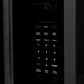 ZLINE 30" 1.5 cu. ft. Over the Range Microwave in Black Stainless Steel with Modern Handle and Set of 2 Charcoal Filters, MMWO-OTRCF-30-BS