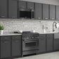 ZLINE 30" 1.5 cu. ft. Over the Range Microwave in Black Stainless Steel with Traditional Handle and Set of 2 Charcoal Filters, MWO-OTRCFH-30-BS