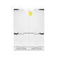 ZLINE 60 In. 32.2 cu. Ft. Panel Ready Built-In 4-Door French Door Refrigerator with Internal Water and Ice Dispenser, RBIV-60