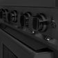 ZLINE 30" 4.2 cu. ft. Classic Dual Fuel Range with 4 Burners in Black Stainless Steel, CDRB-30
