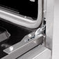 ZLINE 30" 4.2 cu. ft. Classic Dual Fuel Range with 4 Burner Gas Cooktop and Electric Convection Oven in Satin Stainless Steel, CDRS-30